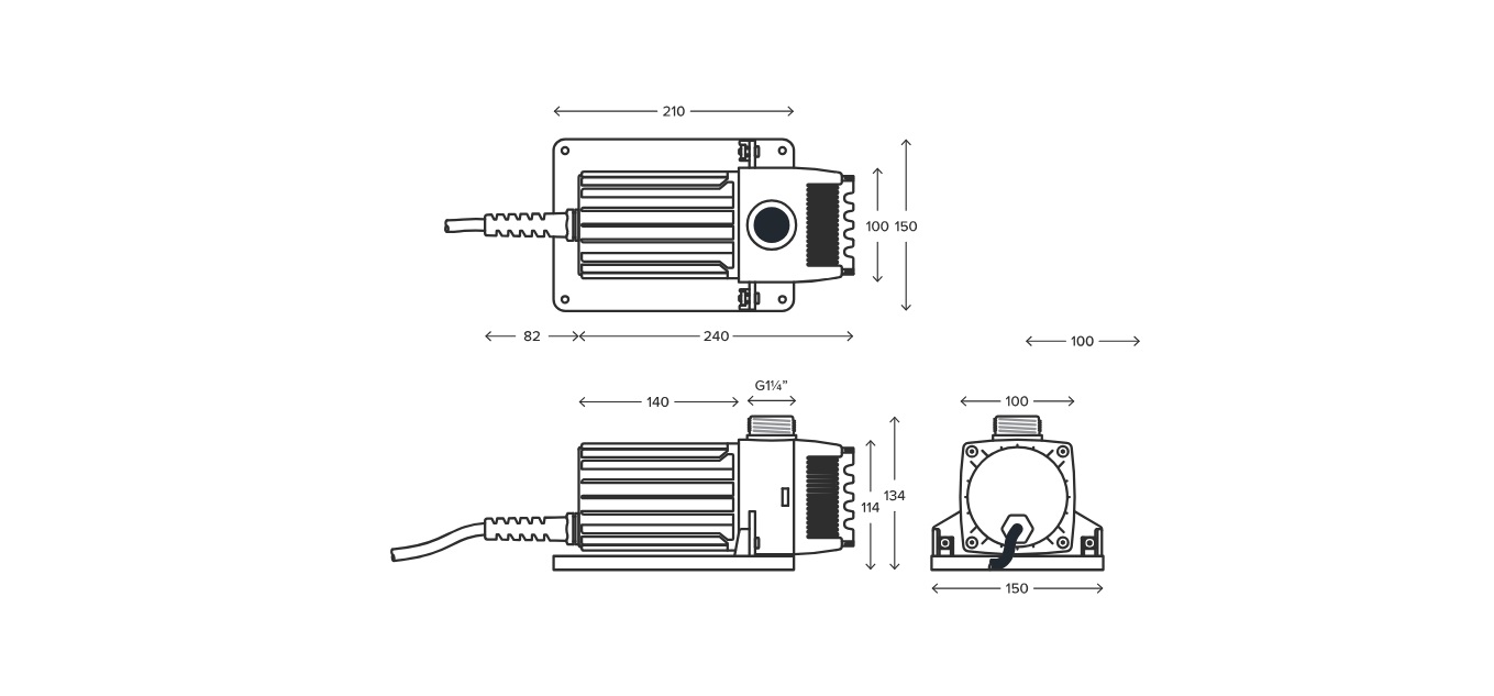 VSP Programmable Fountain Pump with DMX